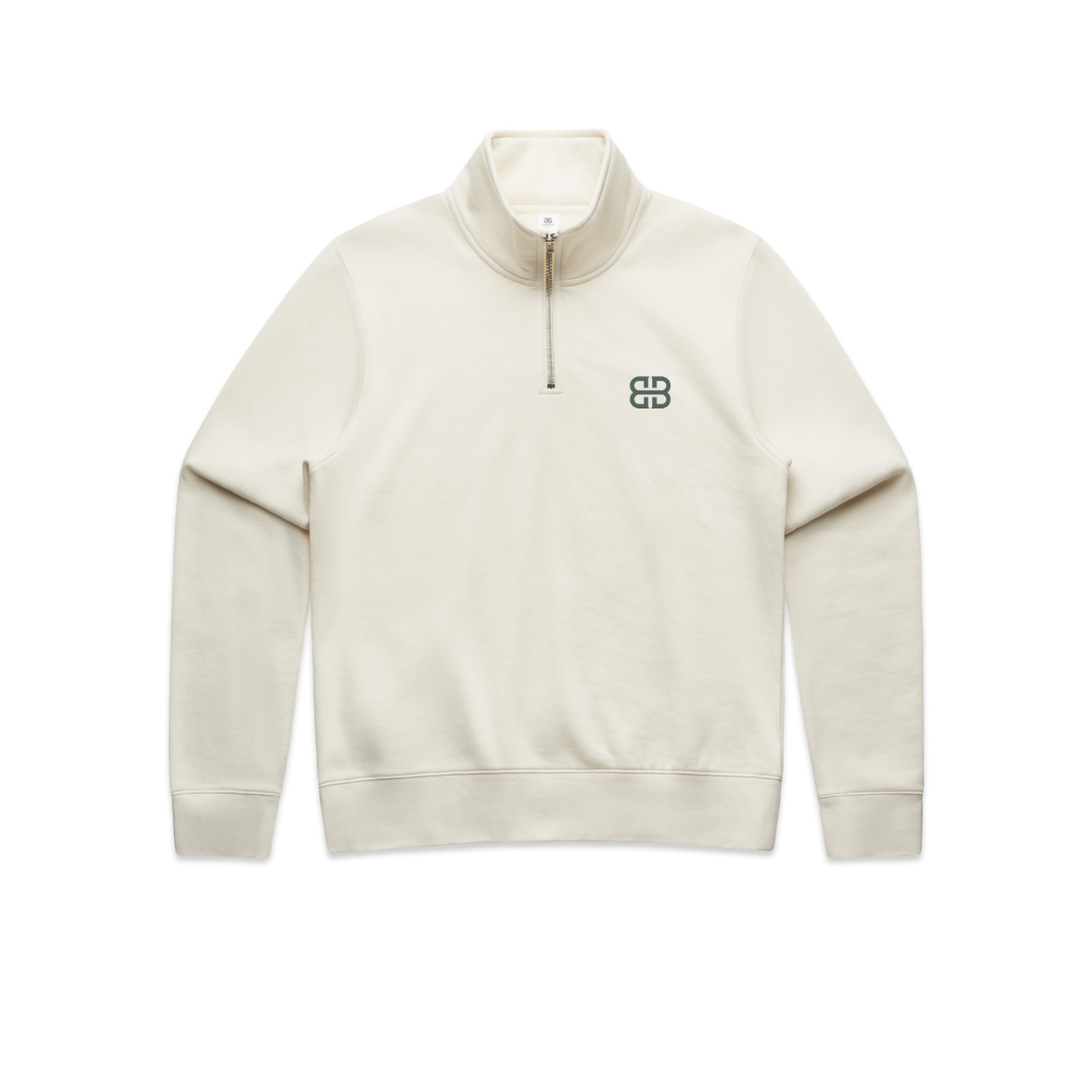 From Moor To Mountain Ladies Quarter Zip Sweater
