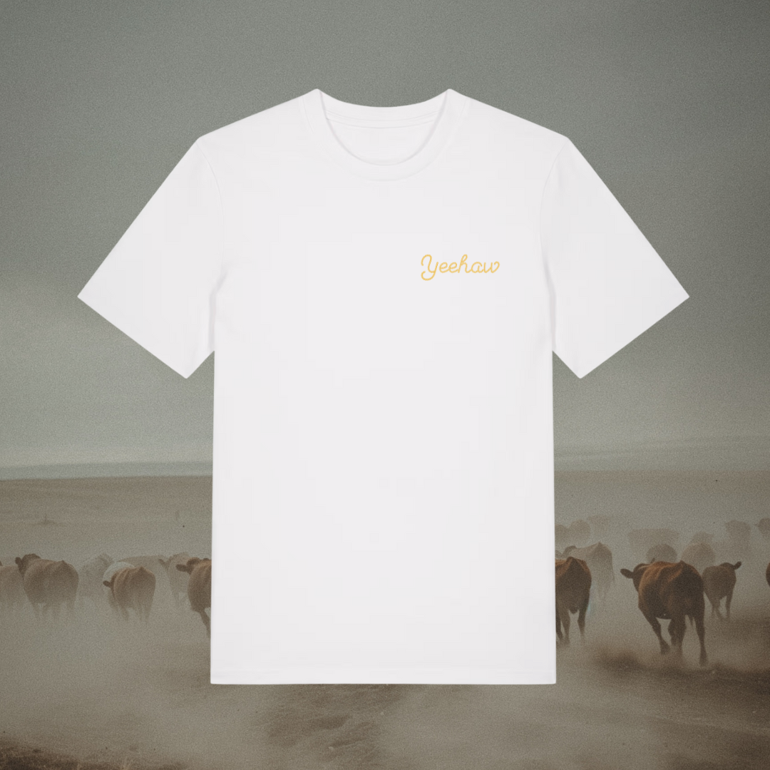 Yeehaw Official Merchandise Tee White