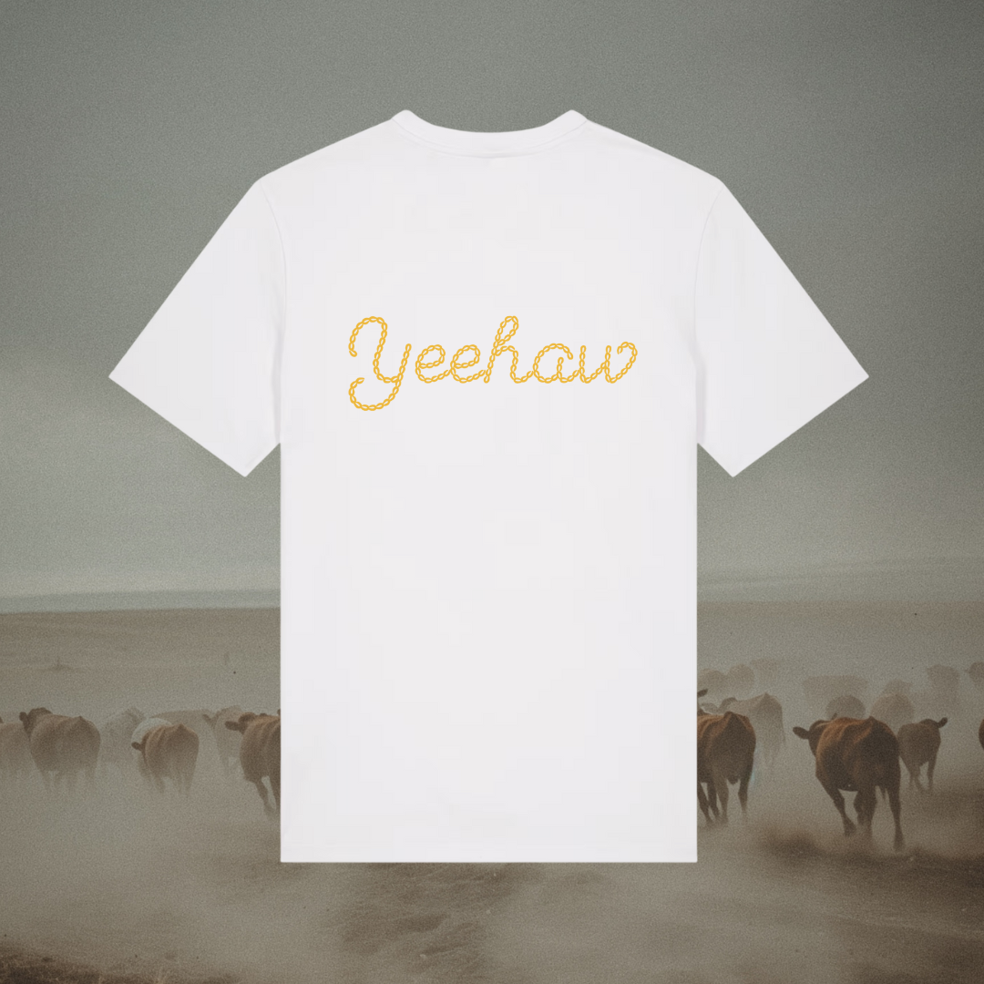 Yeehaw Official Merchandise Tee White