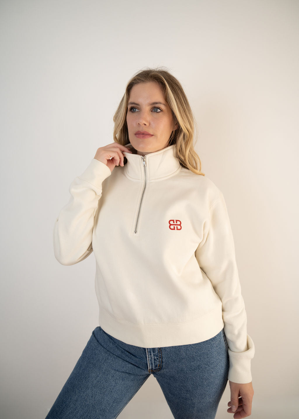 Campfire Sessions Ladies 1/4 Zip Sweater