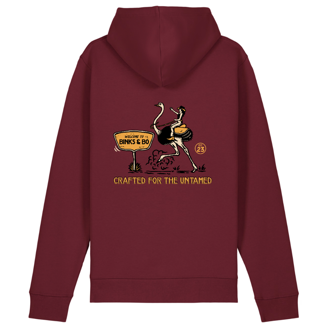 Crafted For The Untamed Organic Cotton Hoodie