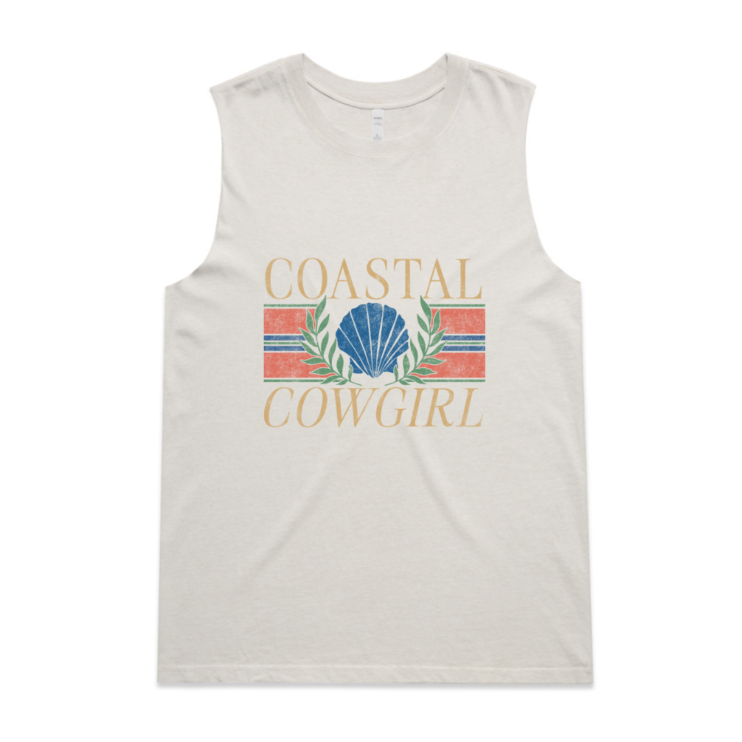 Women's Coastal Cowgirl Heavy Faded Tank Top