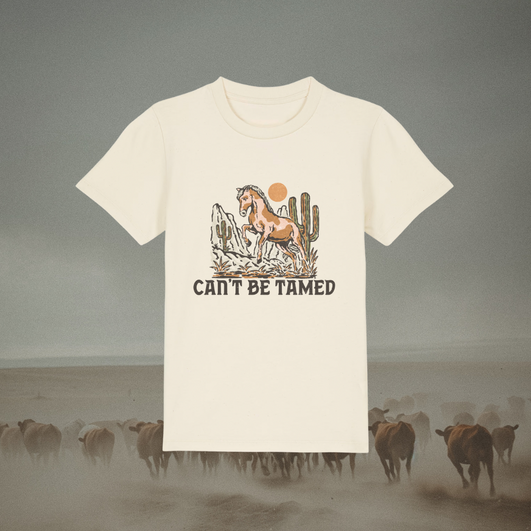 Can't Be Tamed Kids Tee