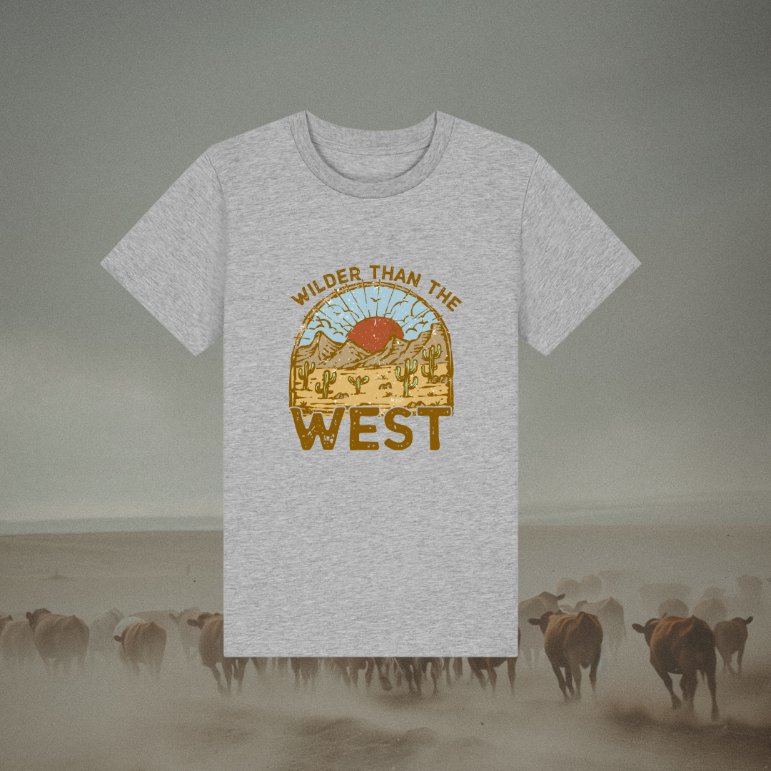Wilder Than The West Kids Tee