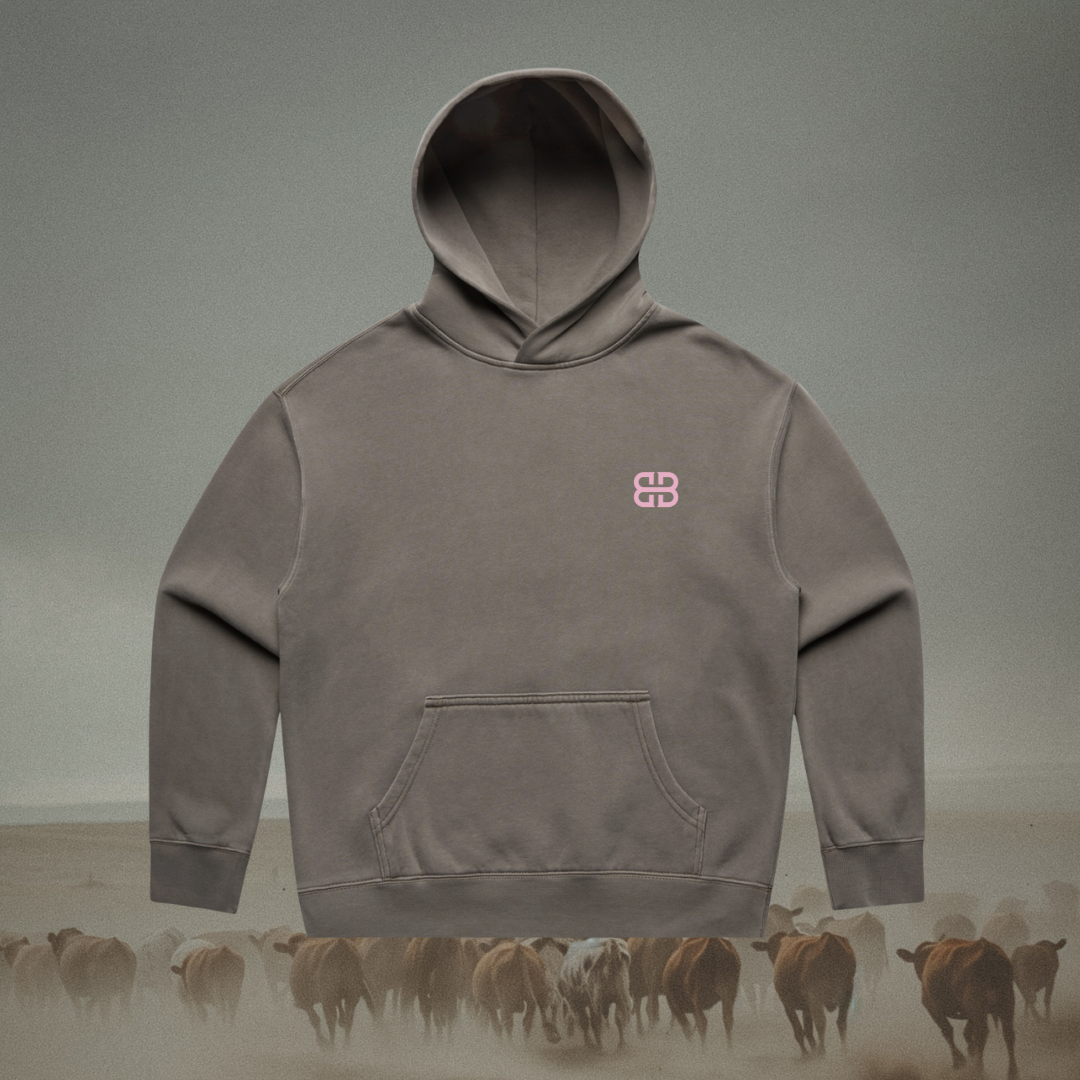 Ladies Faded Beautiful Crazy Hoodie