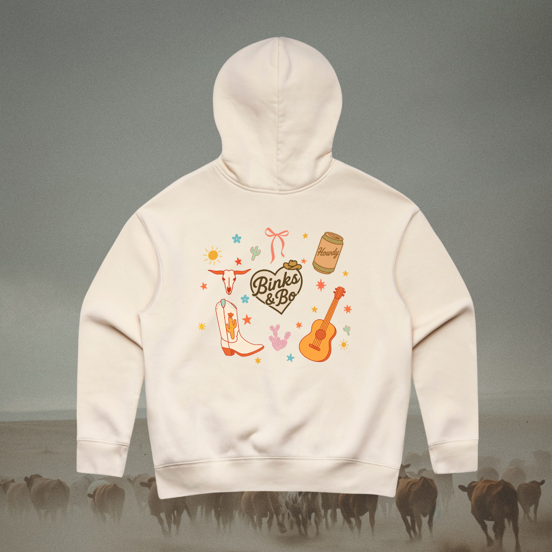 Ladies Cowgirl Heart Hoodie