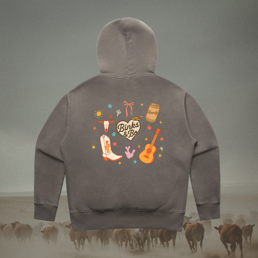 Ladies Cowgirl Heart Hoodie