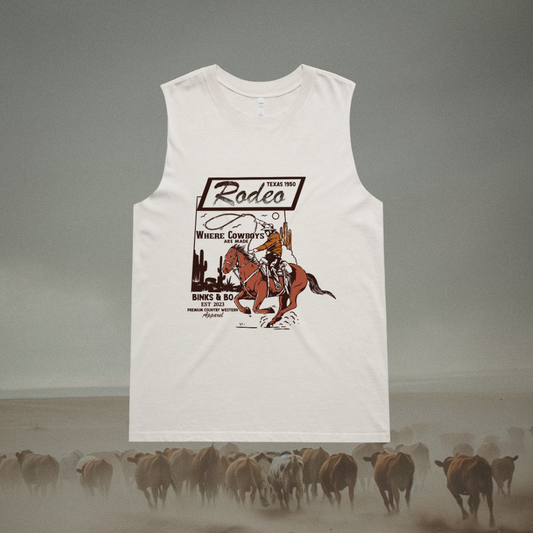 Texas Rodeo Womens Faded Tank
