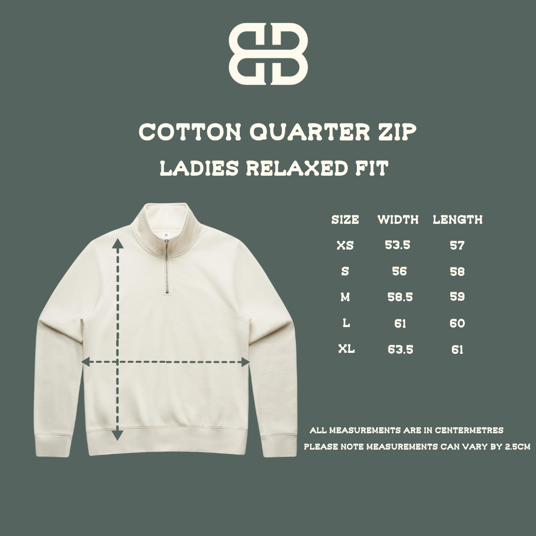 Western Apparel Ladies 1/4 Zip Sweater