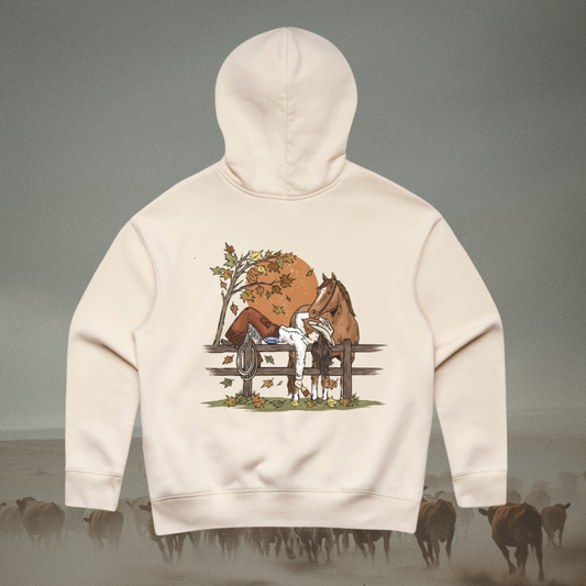 Ladies Autumn Cowgirl Hoodie