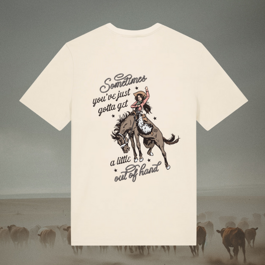 Outta Hand Organic Cotton Ladies Tee
