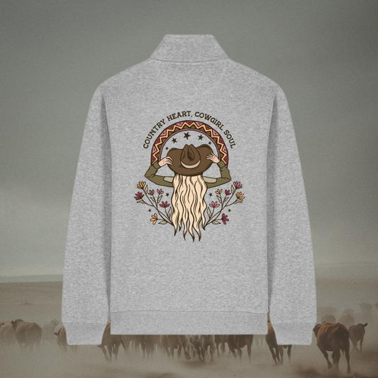Country Heart, Cowgirl Soul Premium Quarter Zip