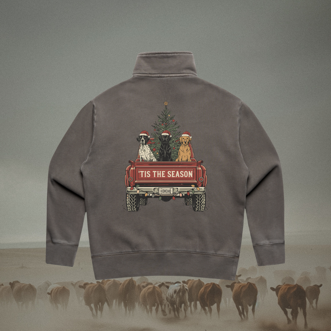 Tis The Season Ladies Quarter Zip