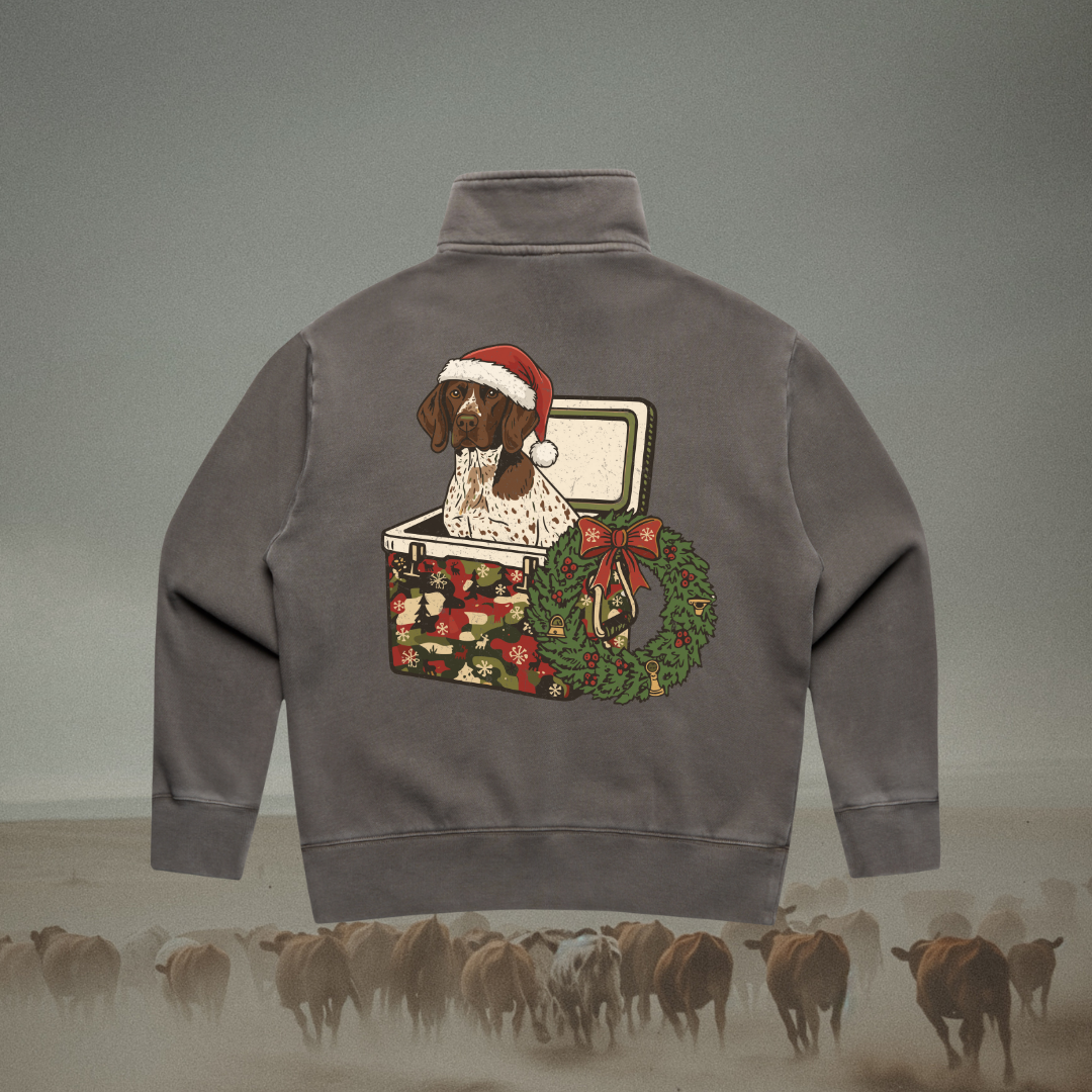 Pawfect Christmas Cooler Ladies Quarter Zip