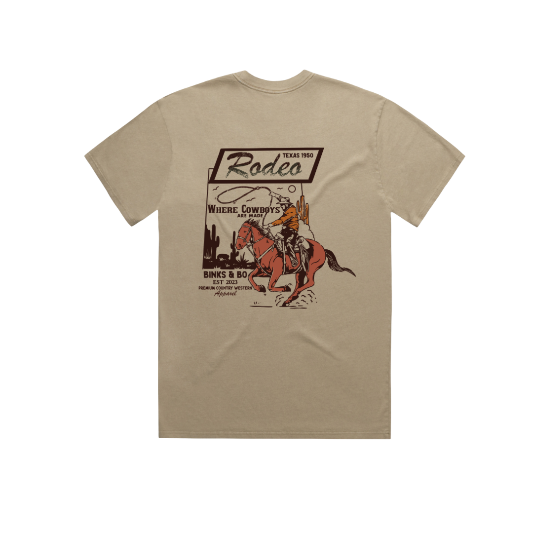 Texas Rodeo Brown T-Shirt