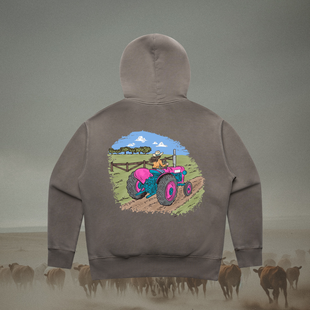 Little Pink Fordson x Dementia UK Ladies Hoodie