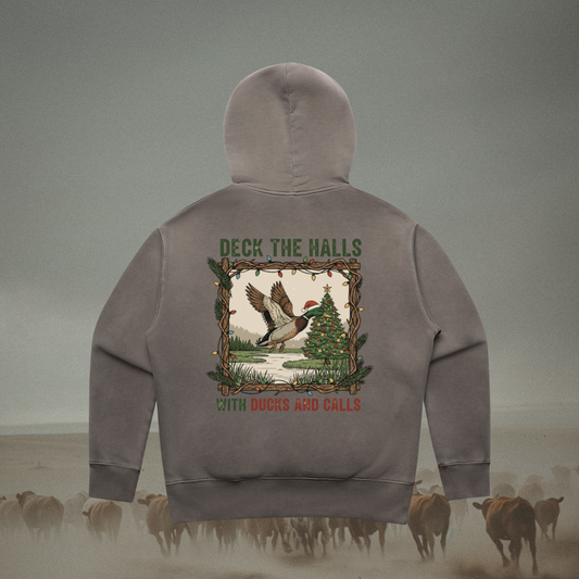 Deck The Halls Ladies Hoodie