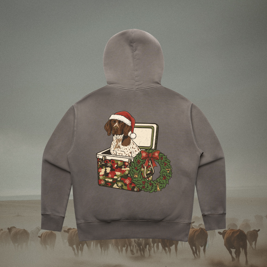 Pawfect Christmas Cooler Ladies Hoodie