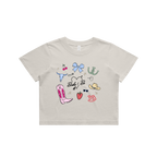 Summer Cowgirl Crop Tee