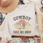 'Cowboy Take Me Away' Organic Cotton Sweater
