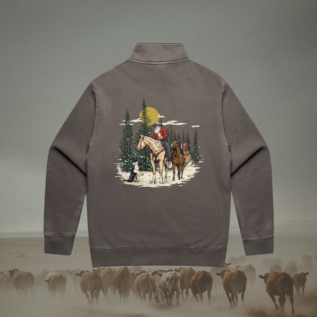 Christmas Gathering Unisex Quarter Zip