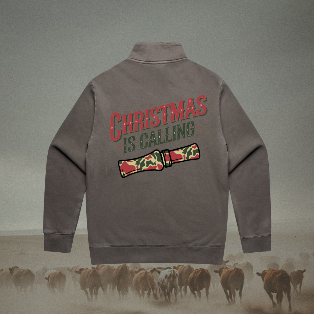 Christmas Calling Unisex Quarter Zip