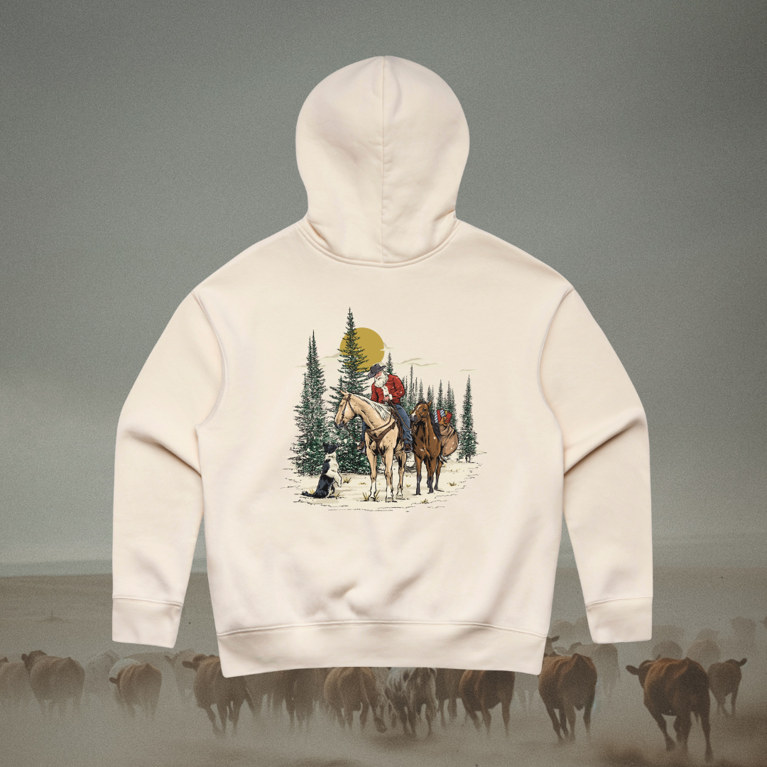 Christmas Gathering Ladies Hoodie