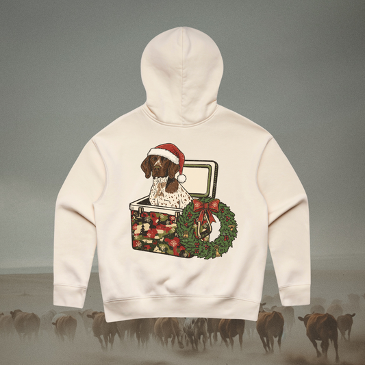 Pawfect Christmas Cooler Ladies Hoodie