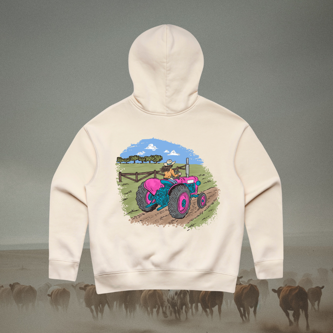 Little Pink Fordson x Dementia UK Ladies Hoodie