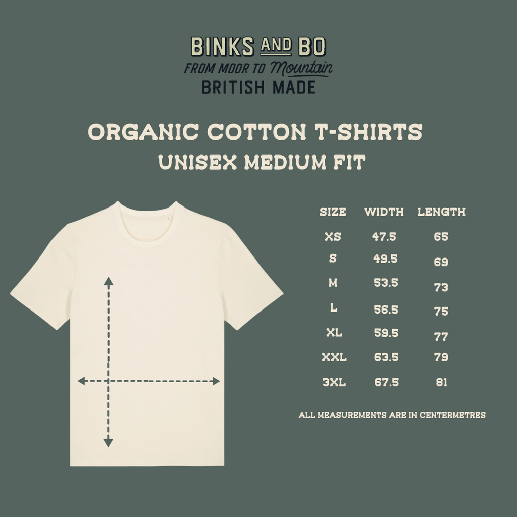 Unisex 'Go With The Flow' Organic Cotton T-Shirt