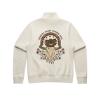 Country Heart Ladies Quarter Zip Sweater