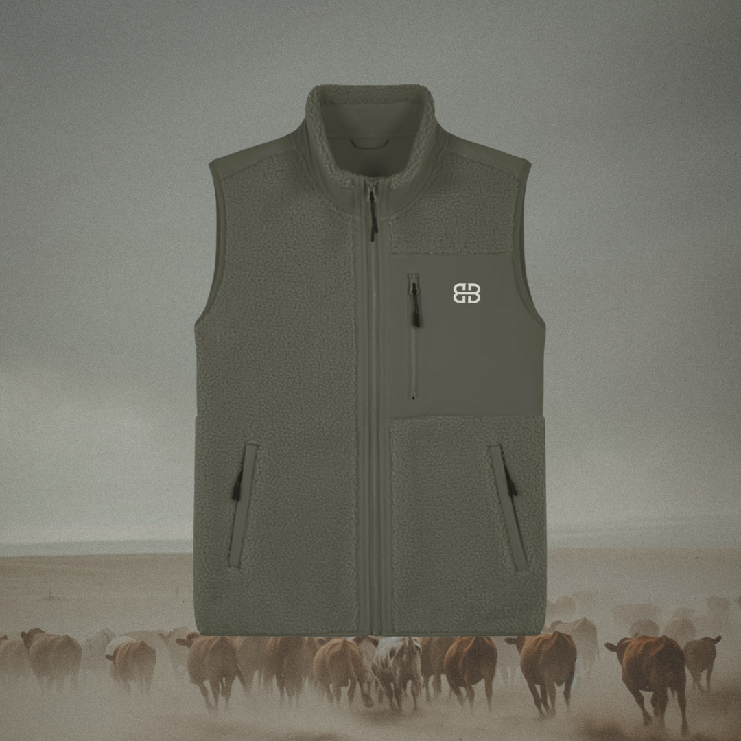 PRE ORDER Binks & Bo Recycled Sherpa Gilet