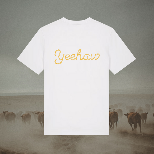 Yeehaw Official Merchandise Tee White
