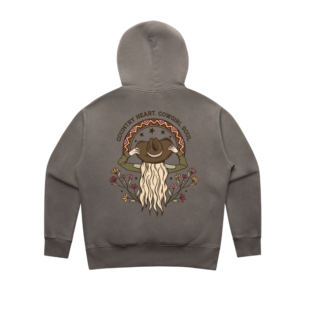 Ladies Country Heart Hoodie