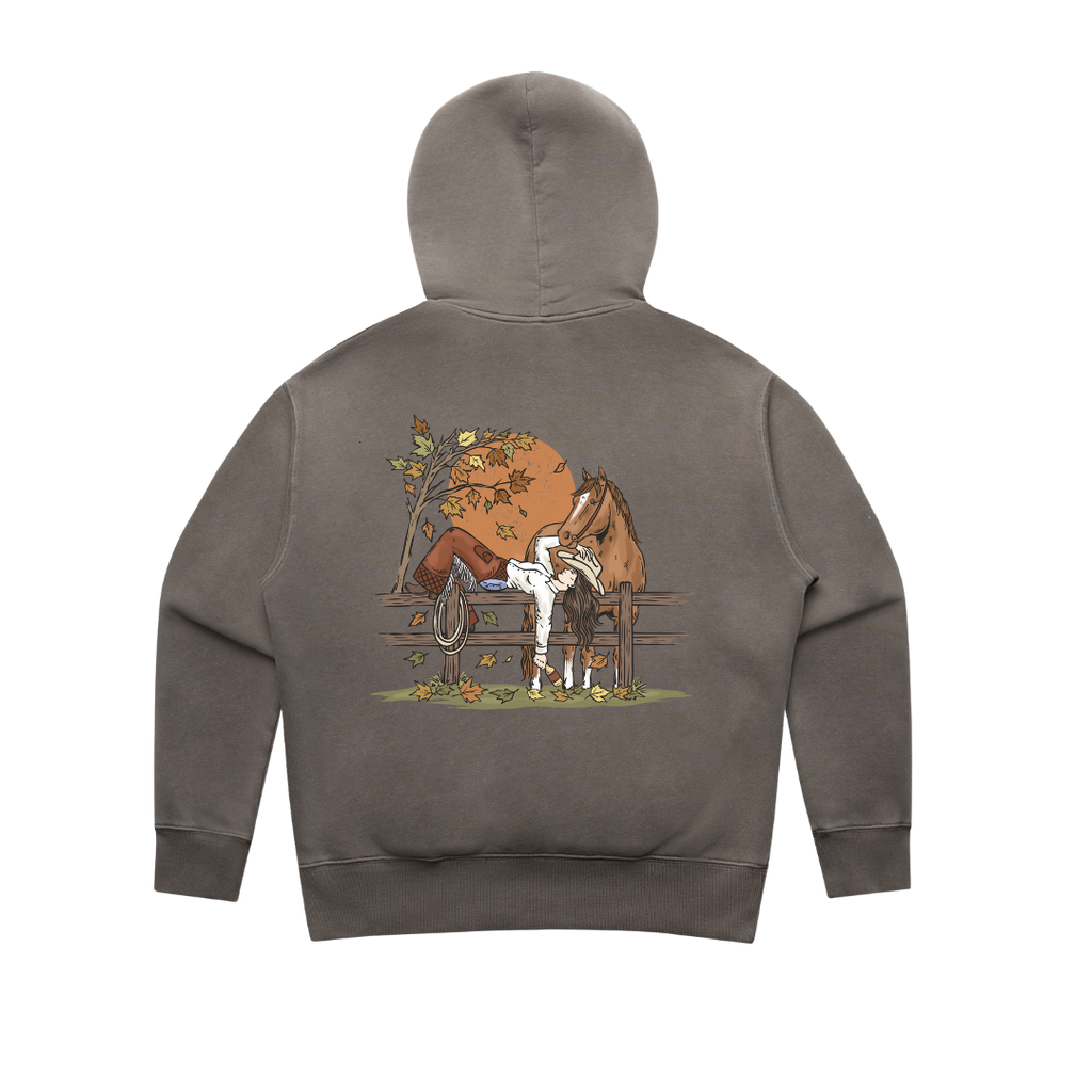 Ladies Autumn Cowgirl Hoodie