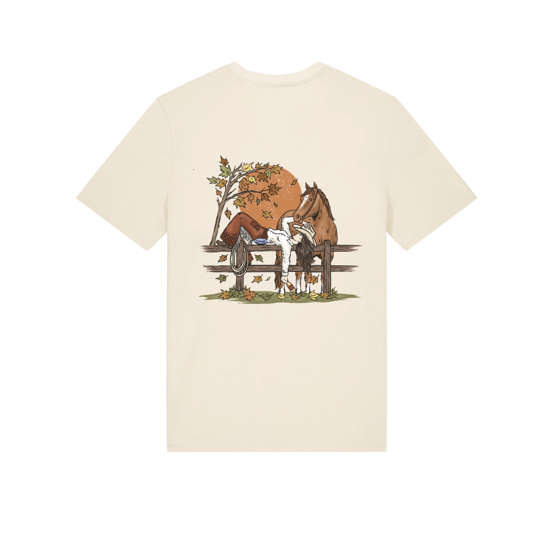 Autumn Cowgirl Organic Cotton Tee