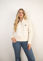 'Boho Cowgirl' Ladies Quarter Zip Sweater