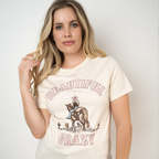 'Beautiful Crazy' Organic Cotton T-Shirt