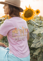 'Muster Up' Ladies Fit T-Shirt