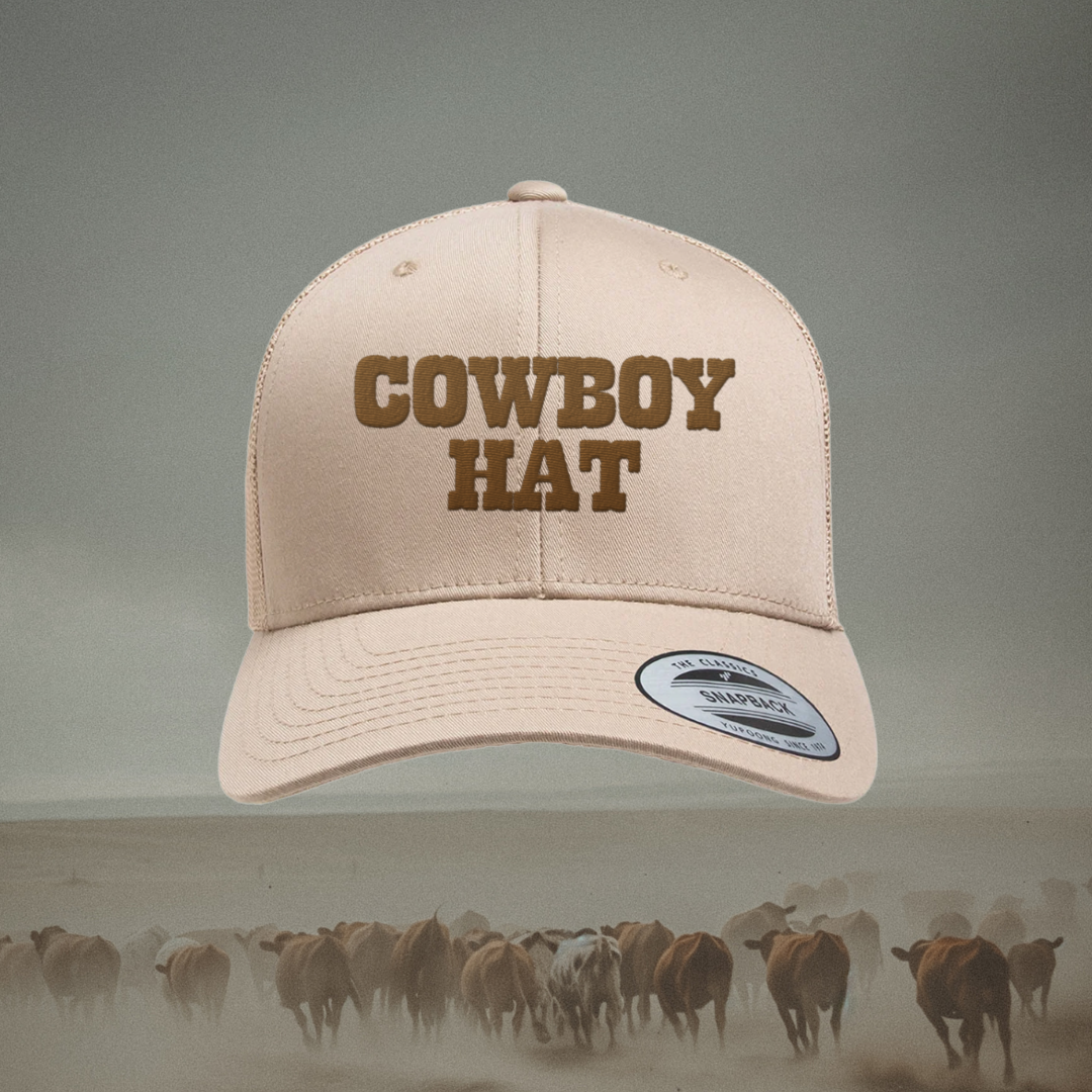 'Cowboy Hat' Yupoong Trucker Cap