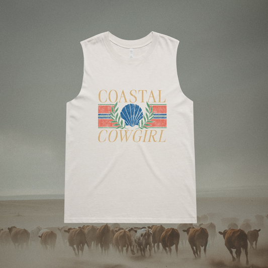 Coastal Cowgirl Womens Faded Tank