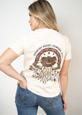 Country Heart, Cowgirl Soul Organic Cotton Ladies Tee