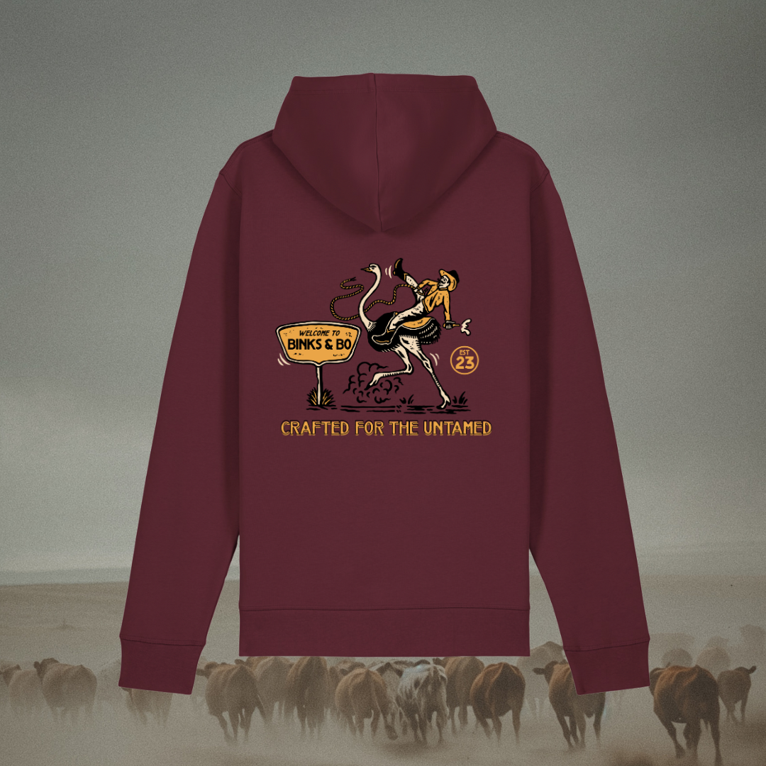 Crafted For The Untamed Organic Cotton Hoodie