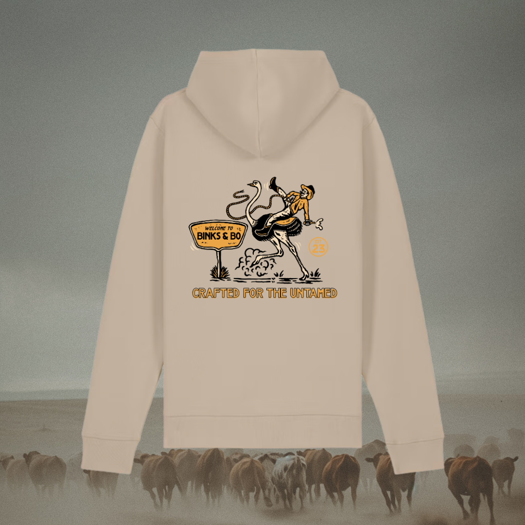 Crafted For The Untamed Organic Cotton Hoodie