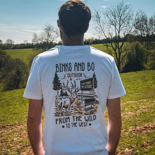 'Where The Wild Meets The West' Organic Cotton Tee