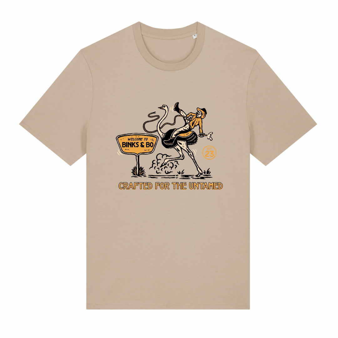 Crafted For The Untamed Cowboy Organic Cotton Tee