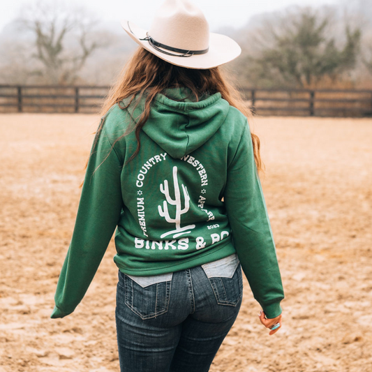 Binks & Bo Cactus Organic Cotton Hoodie