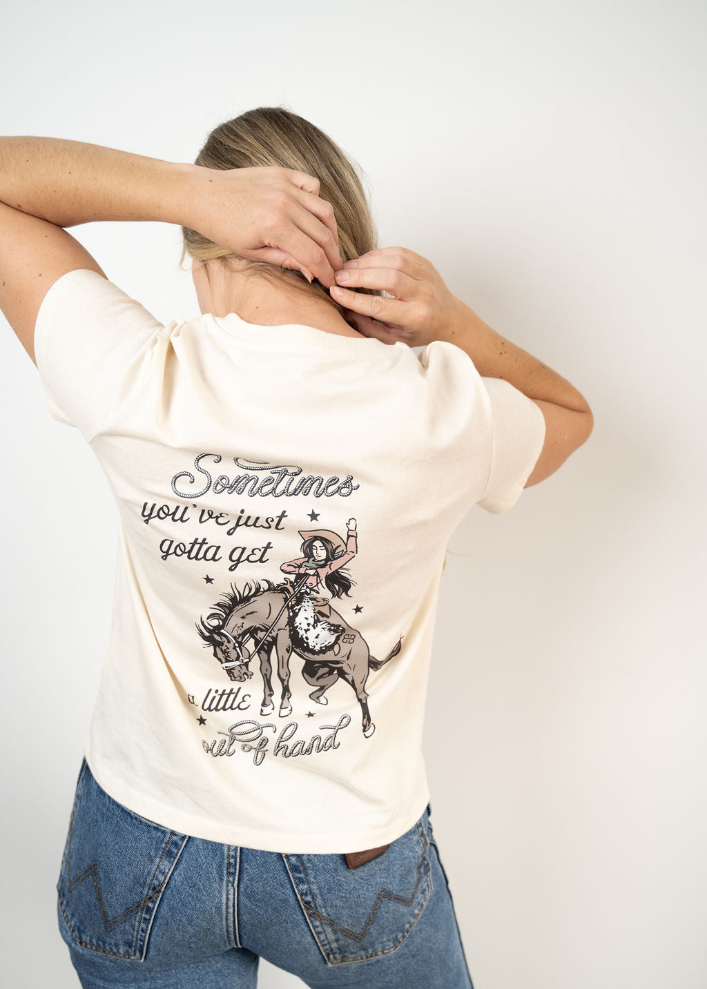 Outta Hand Organic Cotton Ladies Tee