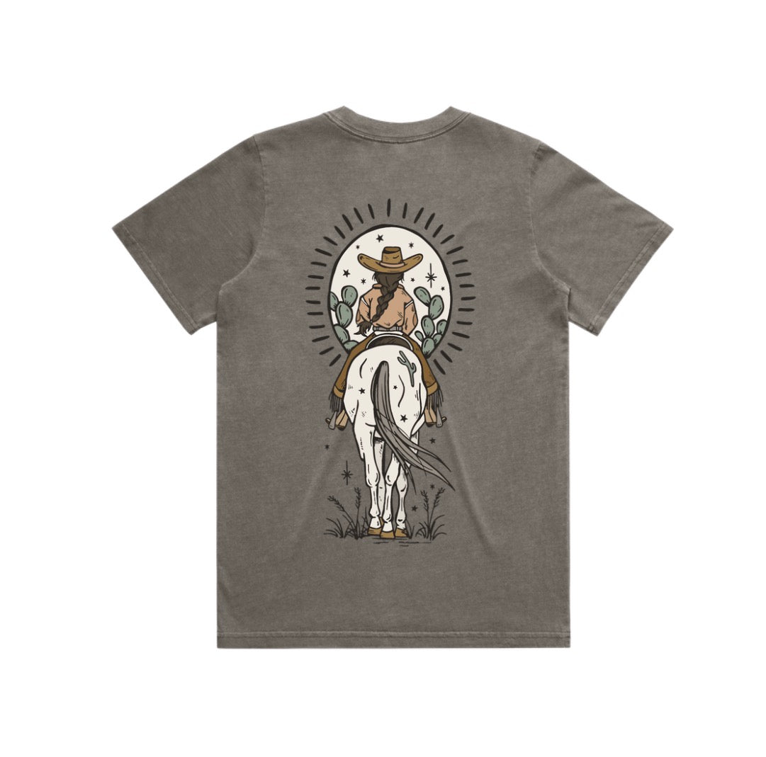 'Boho Cowgirl' Ladies T-Shirt