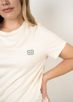 'Go With The Flow' Organic Cotton Ladies Tee